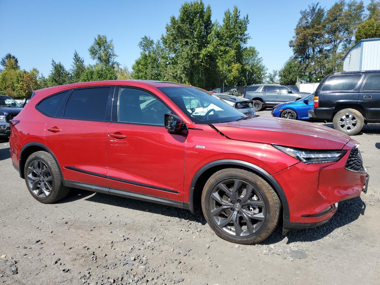 2022 ACURA MDX A-SPEC VIN:5J8YE1H00NL016768