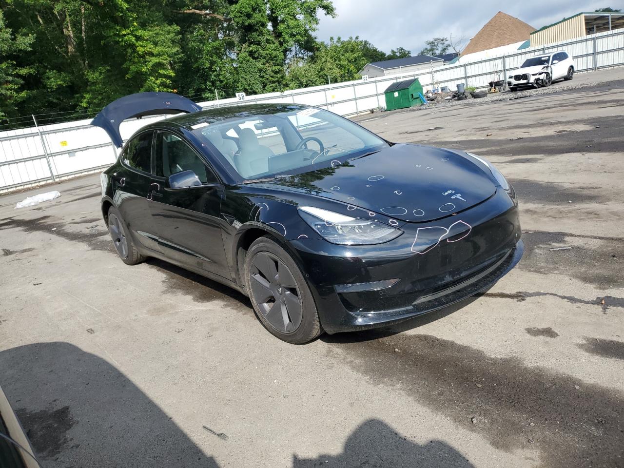 2022 TESLA MODEL 3  VIN:5YJ3E1EA4NF170294