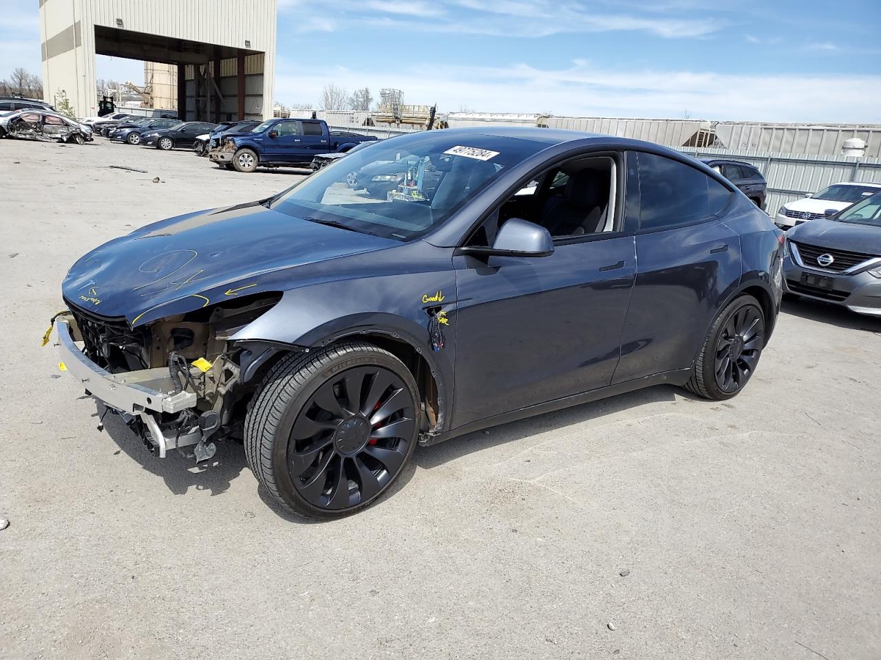 2023 TESLA MODEL Y  VIN:7SAYGDEF3PF855180