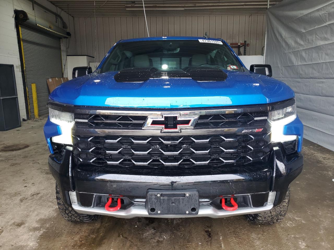 2022 CHEVROLET SILVERADO K1500 ZR2 VIN:3GCUDHEL6NG537935