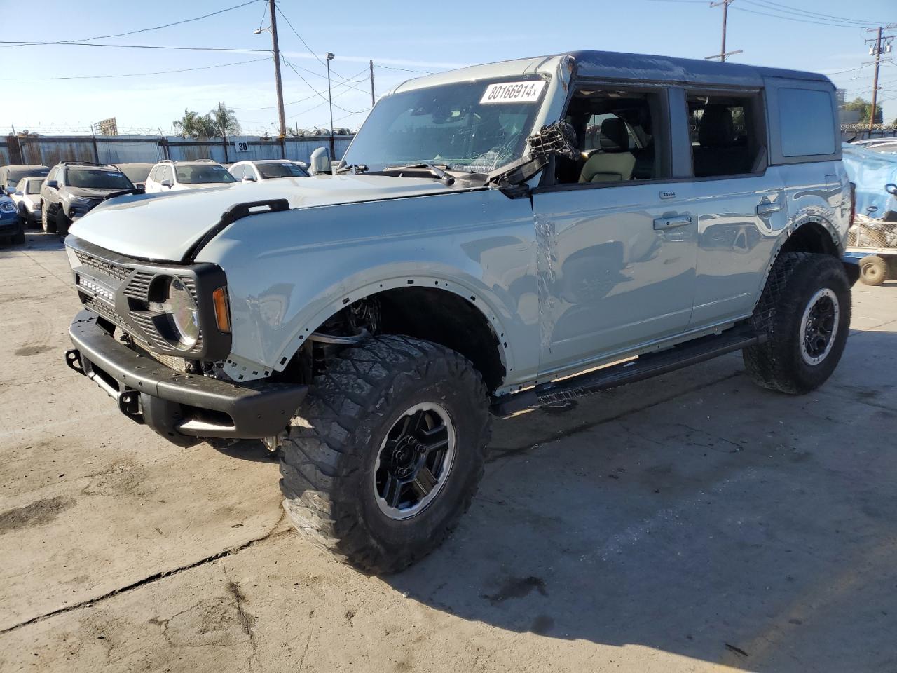 2023 FORD BRONCO BASE VIN:1FMEE5DP1PLB44284