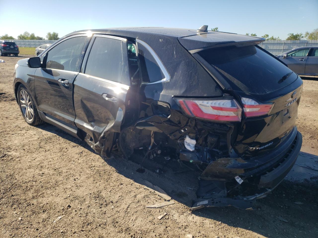 2022 FORD EDGE TITANIUM VIN:2FMPK4K97NBA21425