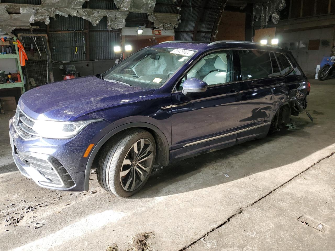 2022 VOLKSWAGEN TIGUAN SEL R-LINE VIN:3VV4B7AX1NM018495