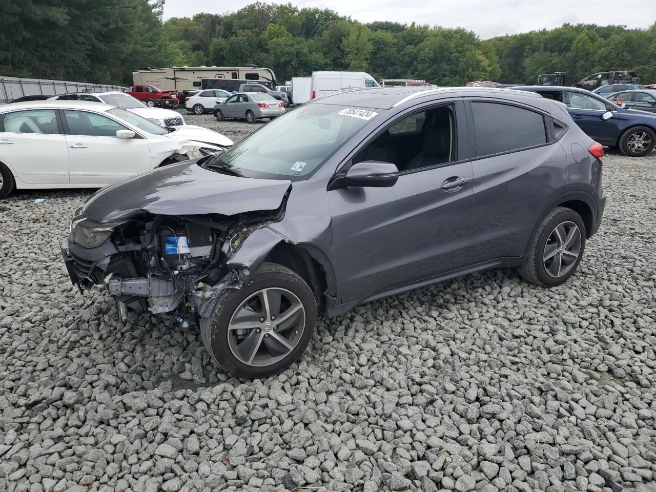 2022 HONDA HR-V EXL VIN:3CZRU6H72NM731382