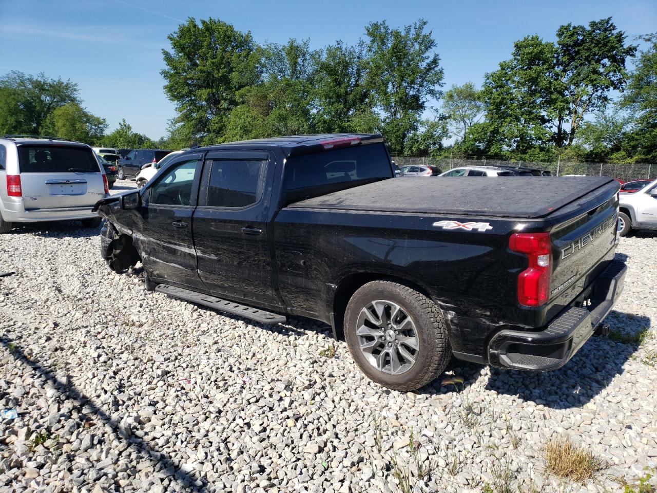 2024 CHEVROLET SILVERADO K1500 RST VIN:3GCUDEE83RG257924