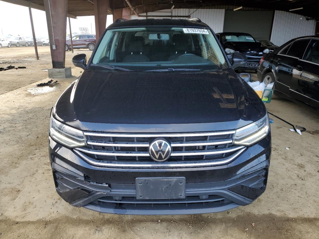 2022 VOLKSWAGEN TIGUAN S VIN:3VV1B7AXXNM012536