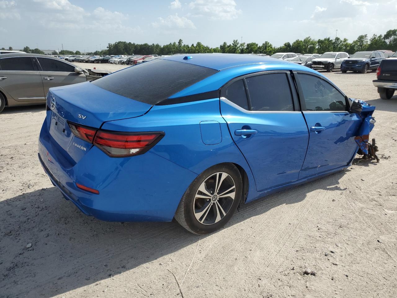 2022 NISSAN SENTRA SV VIN:3N1AB8CV4NY243590