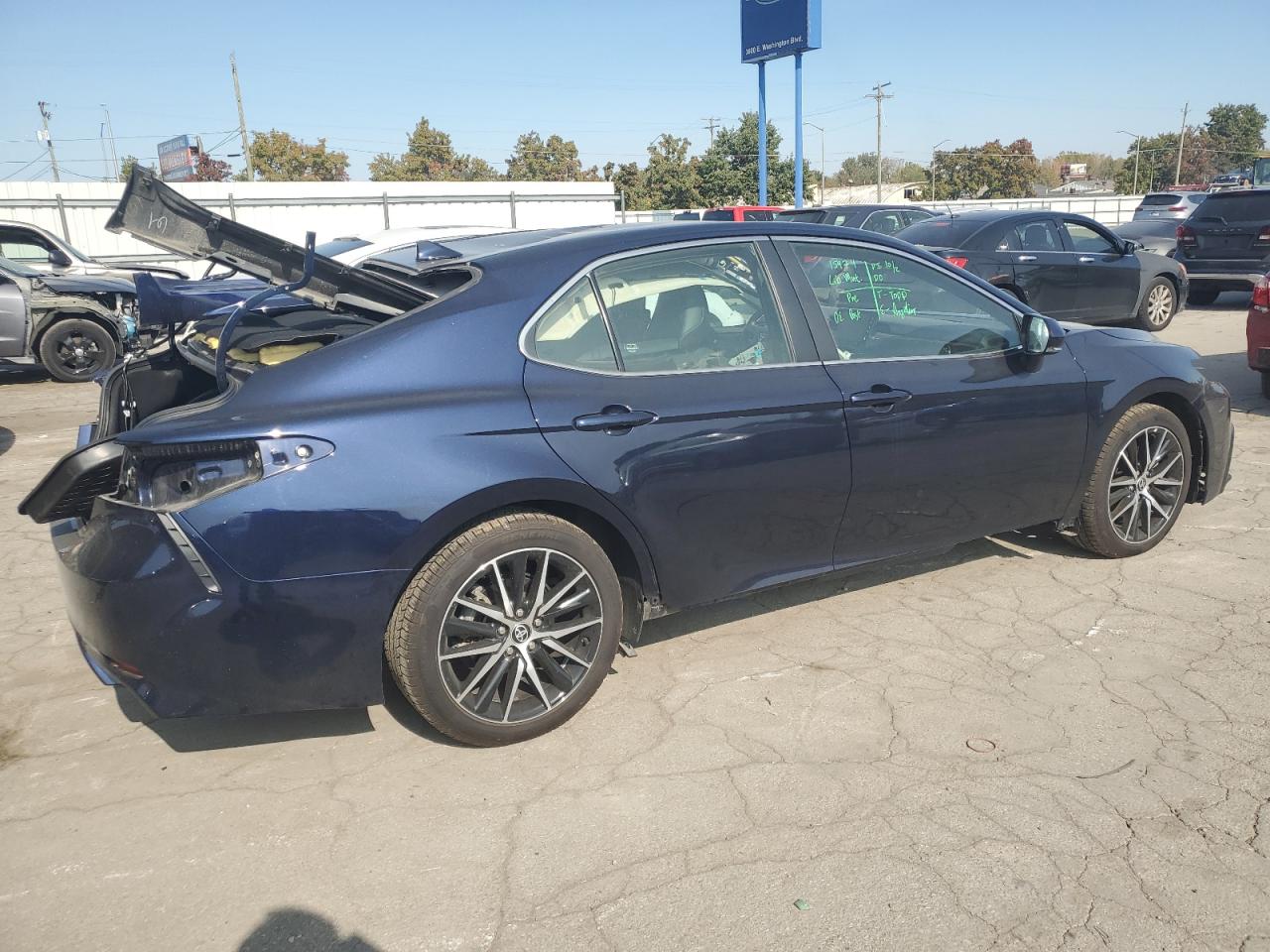 2022 TOYOTA CAMRY NIGHT SHADE VIN:4T1S31AK7NU586245