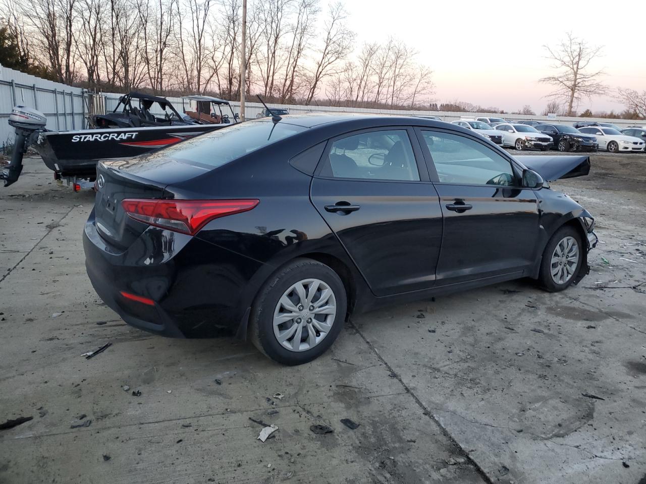 2022 HYUNDAI ACCENT SE VIN:3KPC24A61NE166754