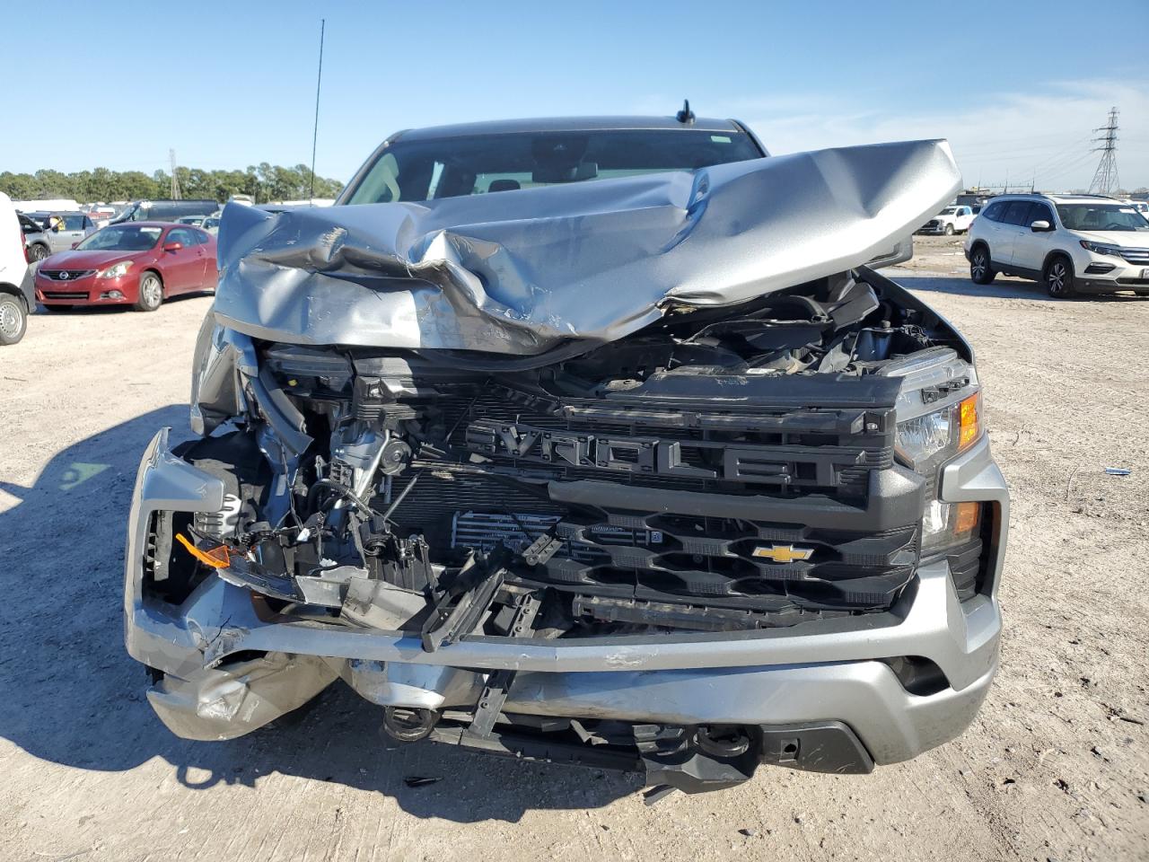 2024 CHEVROLET SILVERADO C1500 CUSTOM VIN:1GCPABEK2RZ102085