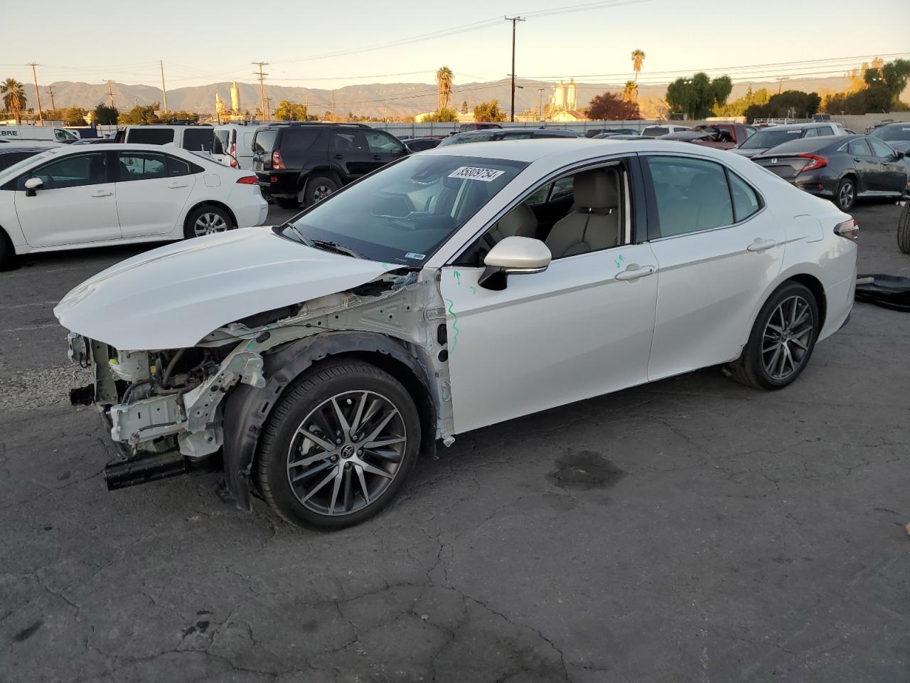 2022 TOYOTA CAMRY XLE VIN:4T1F11BK2NU063270