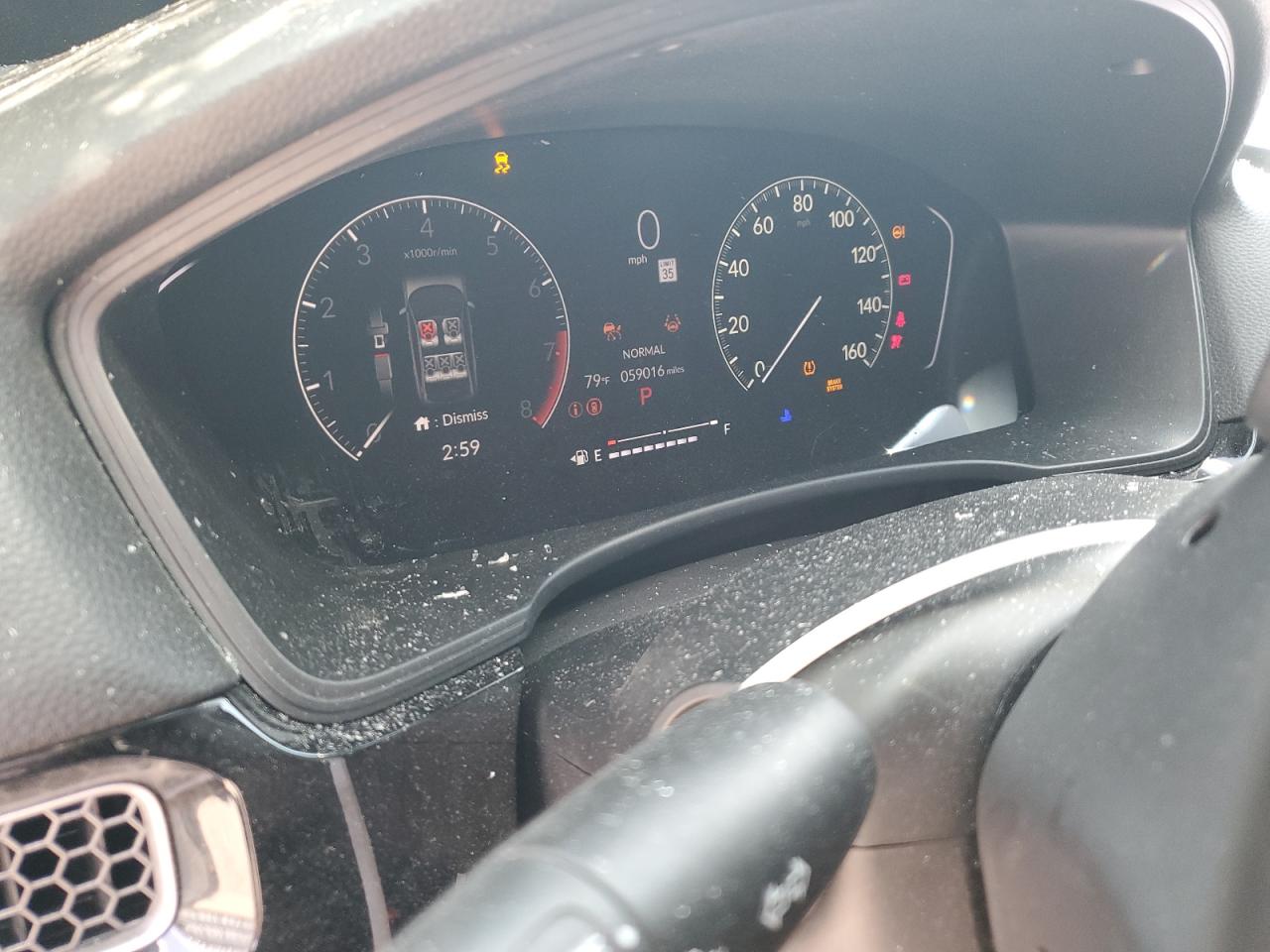 2022 HONDA CIVIC SPORT VIN:2HGFE2F50NH586570