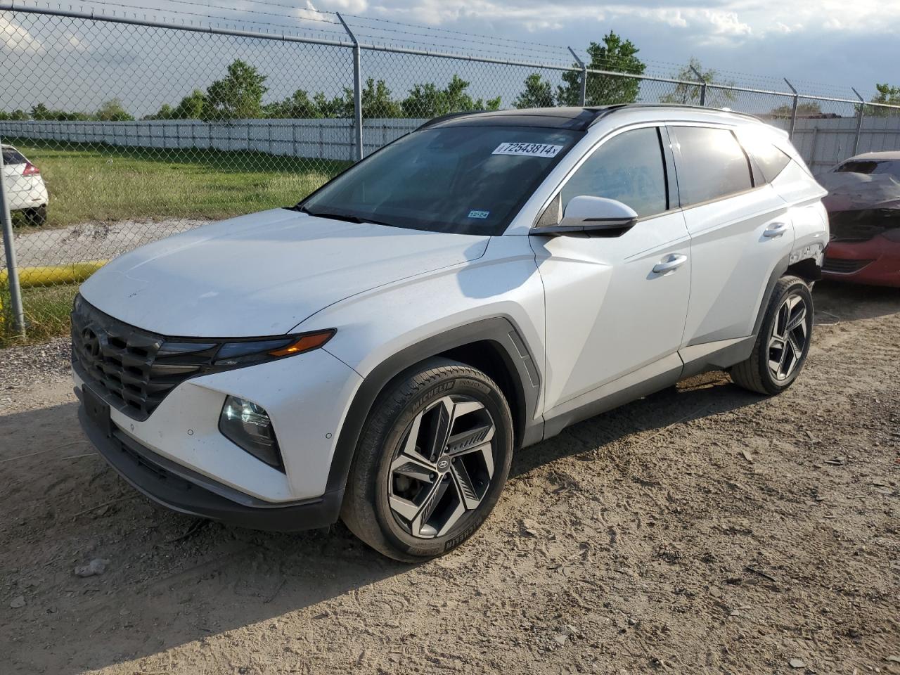 2022 HYUNDAI TUCSON LIMITED VIN:5NMJECAE2NH072147