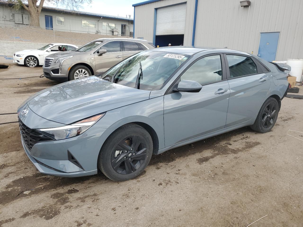 2023 HYUNDAI ELANTRA BLUE VIN:KMHLM4AJ4PU043237