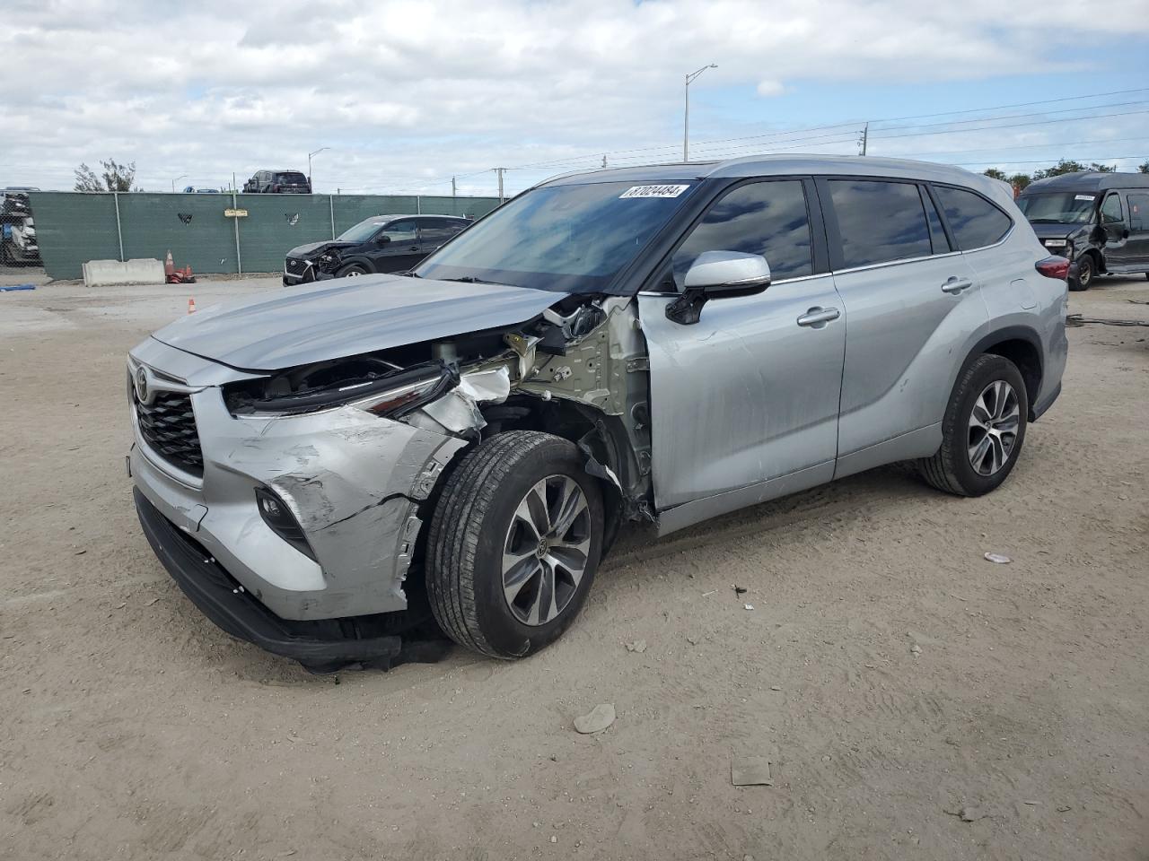 2023 TOYOTA HIGHLANDER L VIN:5TDKDRAH3PS020224