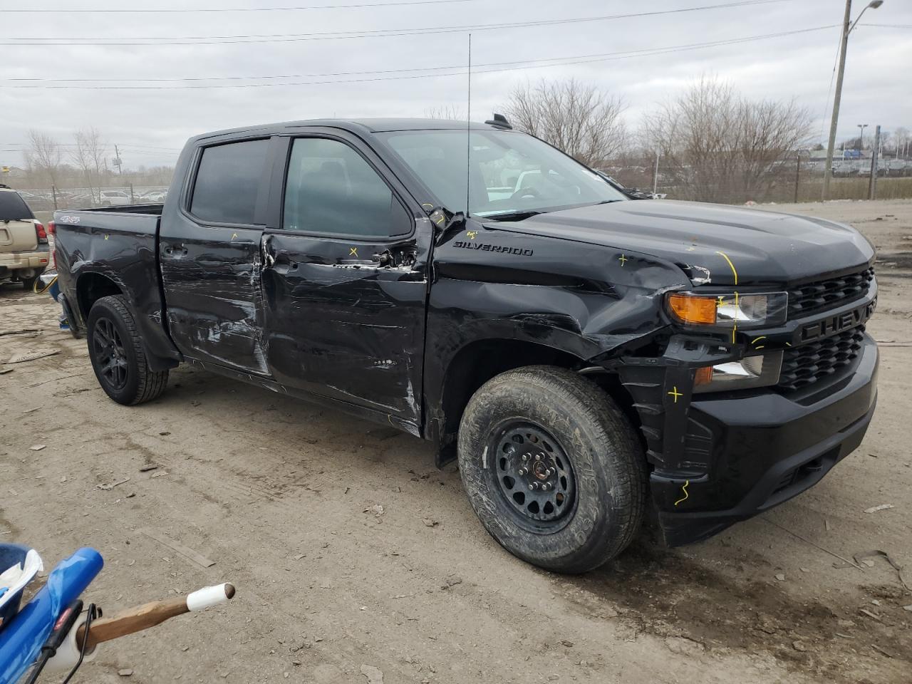 2022 CHEVROLET SILVERADO LTD K1500 CUSTOM VIN:1GCPYBEK4NZ132470