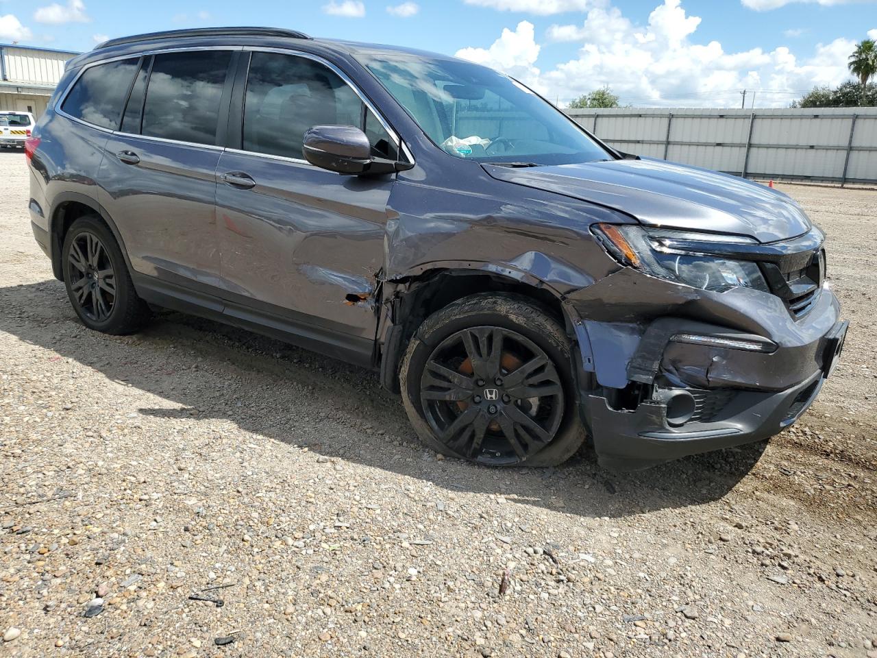 2022 HONDA PILOT SE VIN:5FNYF5H29NB037691