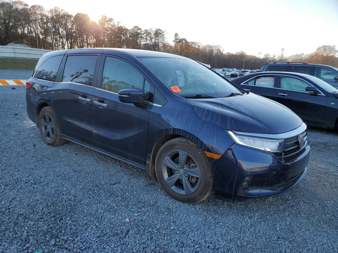 2022 HONDA ODYSSEY EX VIN:5FNRL6H52NB035195