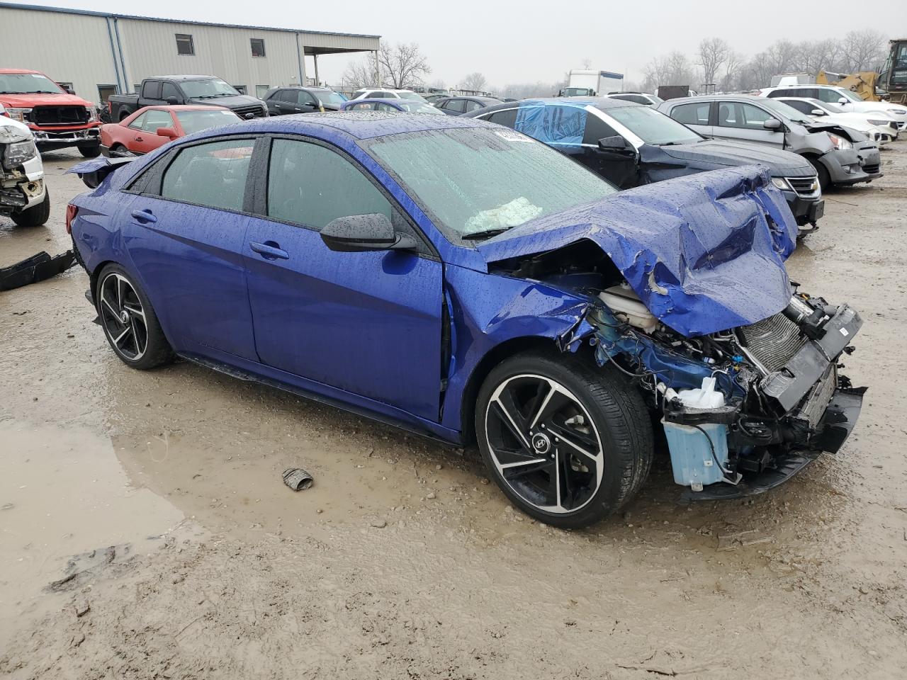 2023 HYUNDAI ELANTRA N LINE VIN:KMHLR4AF2PU499850