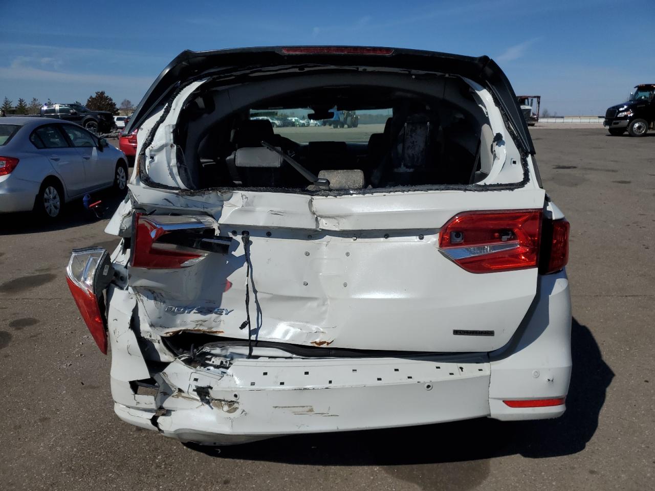 2022 HONDA ODYSSEY TOURING VIN:5FNRL6H84NB018604