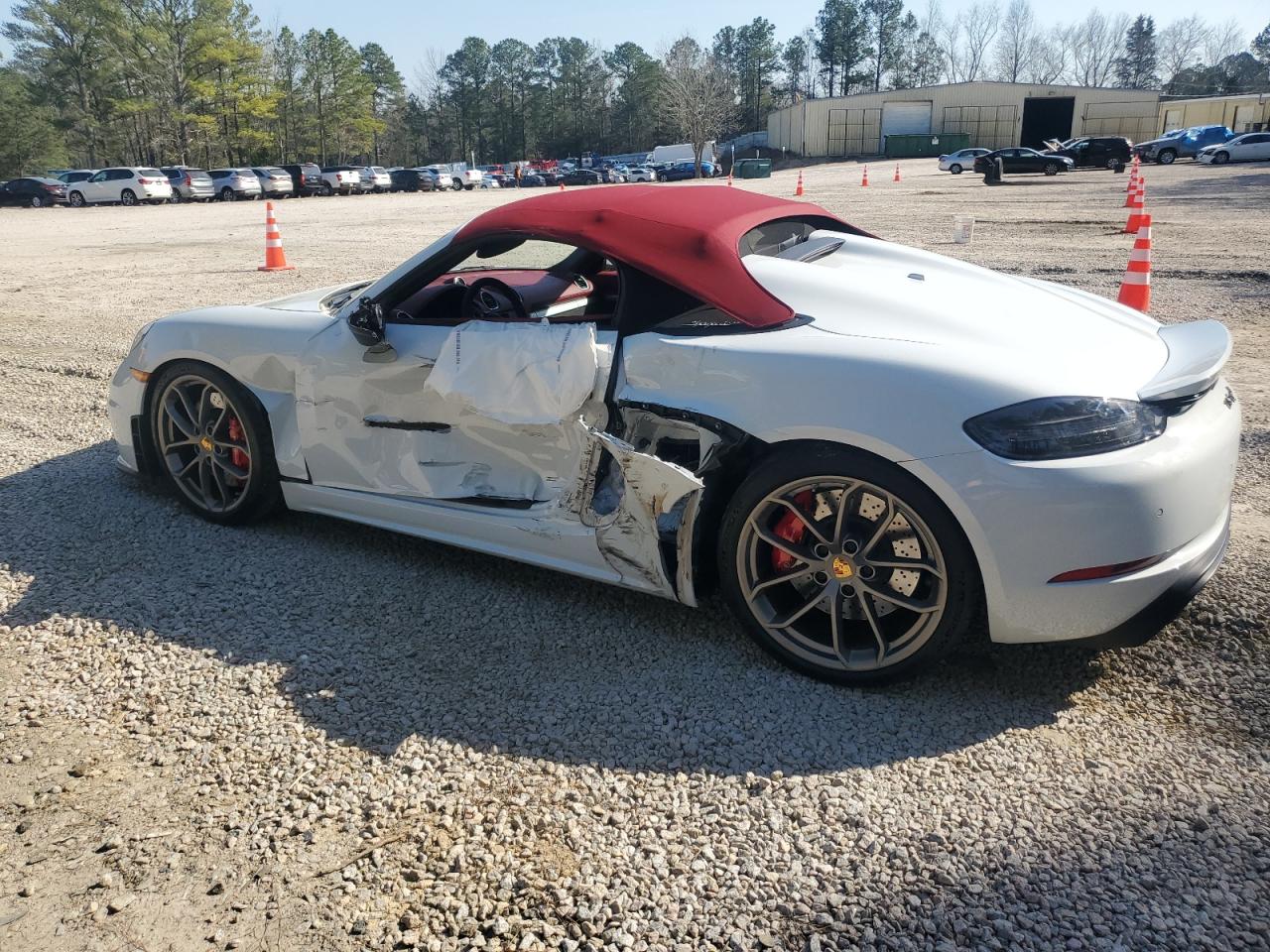 2022 PORSCHE BOXSTER SPYDER VIN:WP0CC2A8XNS235344