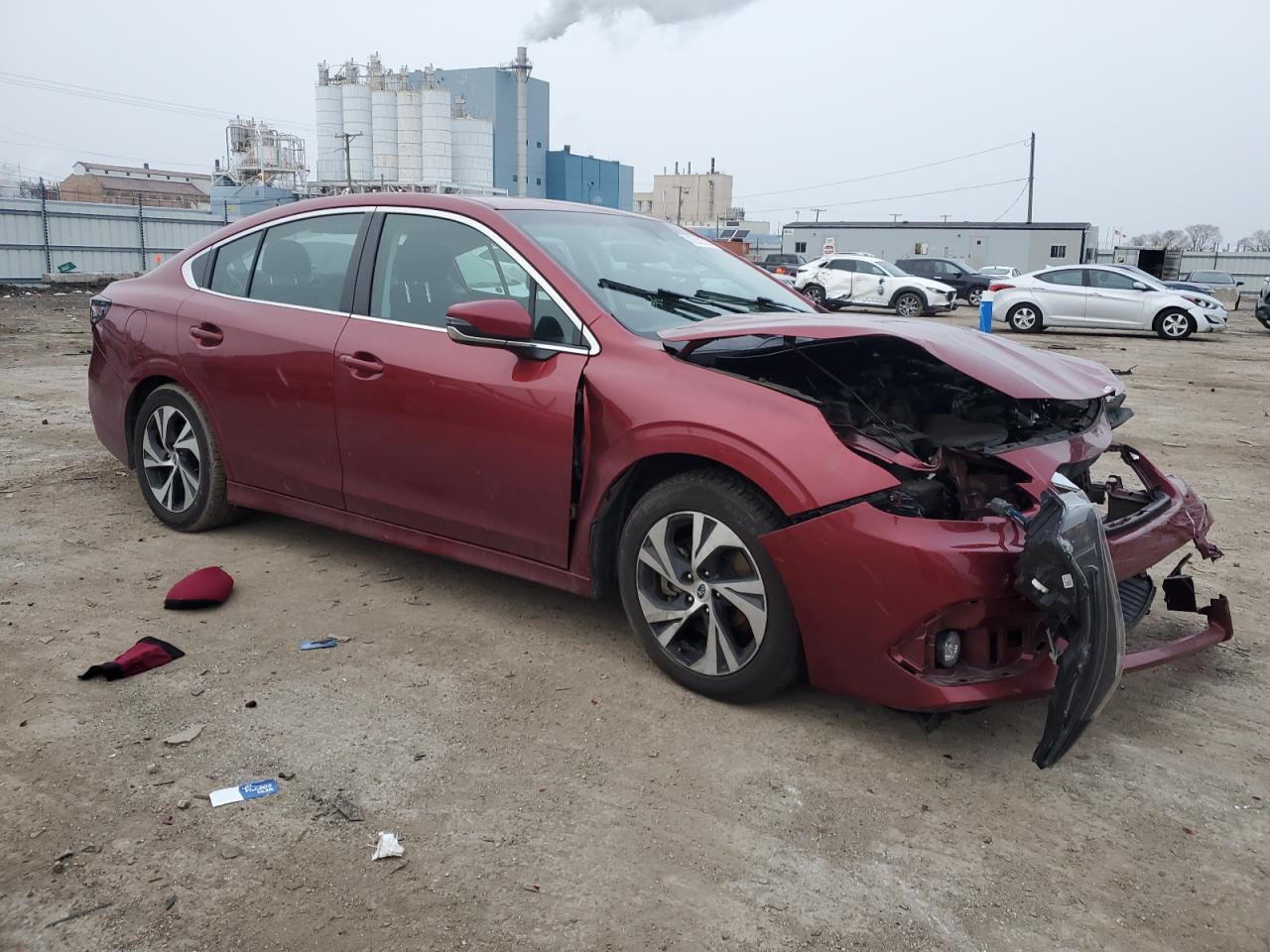 2022 SUBARU LEGACY PREMIUM VIN:4S3BWAD62N3019117