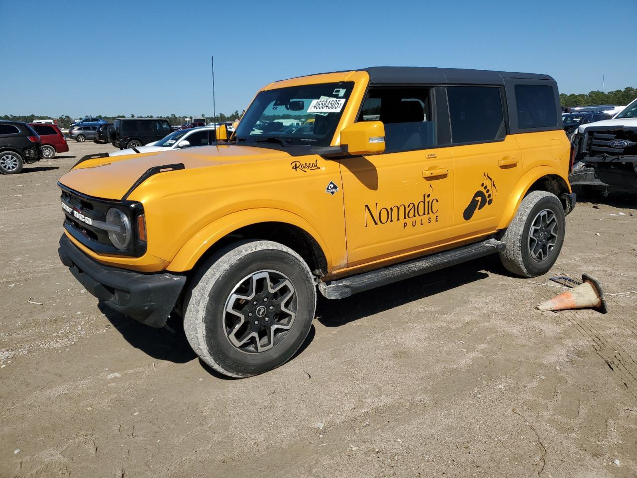 2022 FORD BRONCO BASE VIN:1FMEE5DP7NLB21556