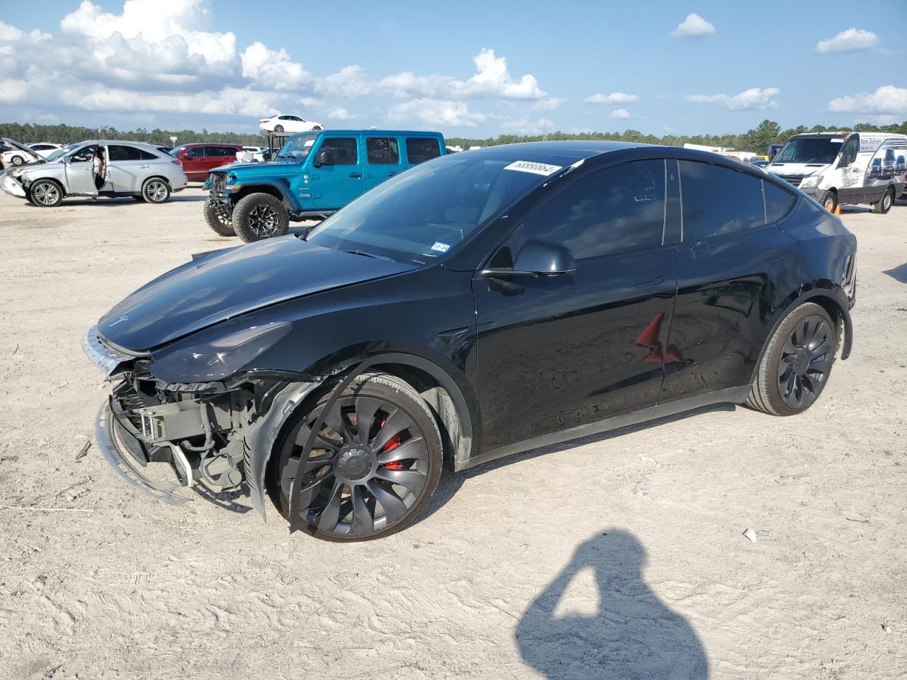 2022 TESLA MODEL Y  VIN:7SAYGDEF6NF465820