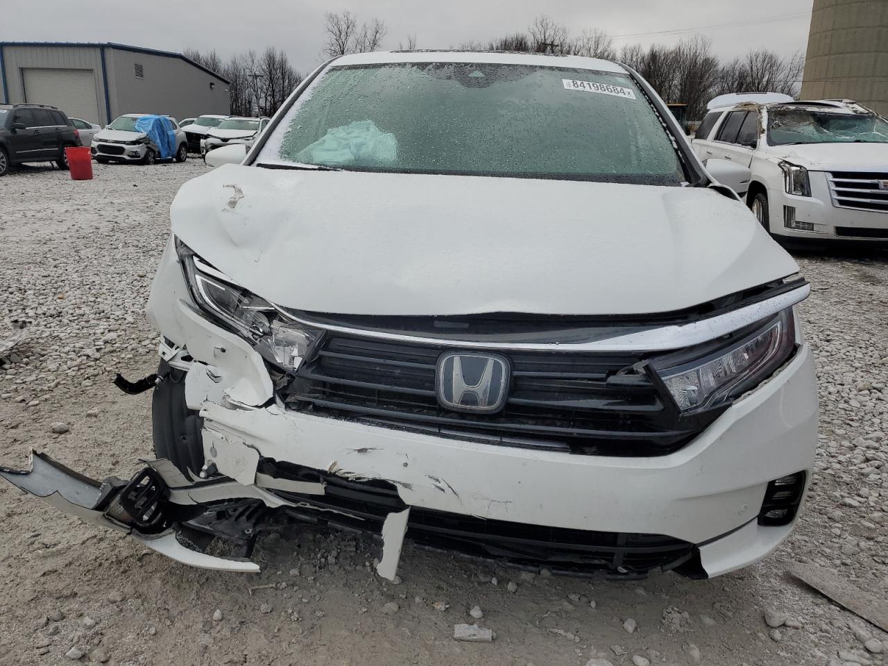 2022 HONDA ODYSSEY TOURING VIN:5FNRL6H88NB067515