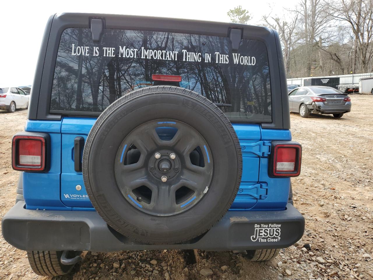 2022 JEEP WRANGLER UNLIMITED SPORT VIN:1C4HJXDN6NW232539