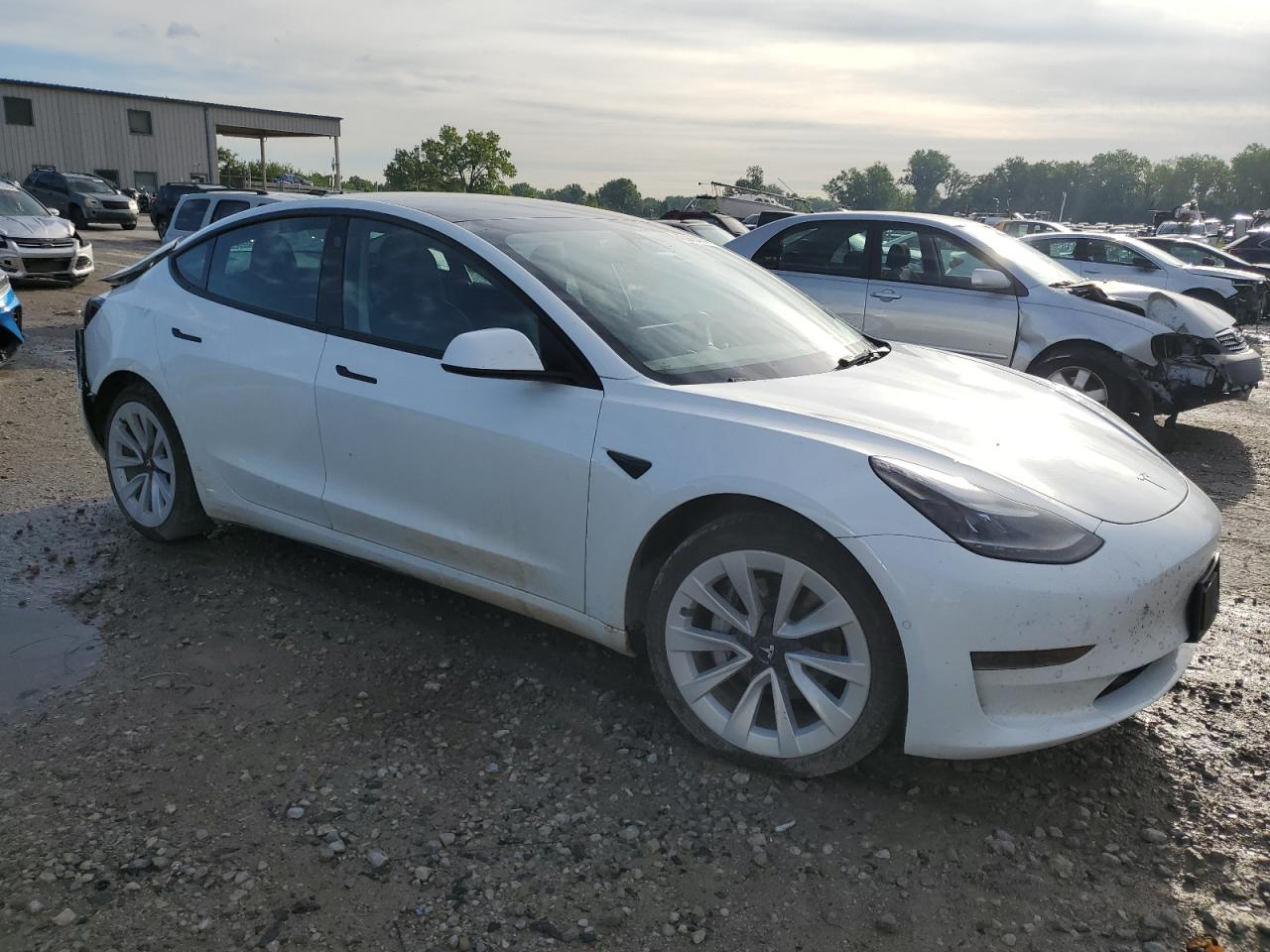 2022 TESLA MODEL 3  VIN:5YJ3E1EAXNF145707