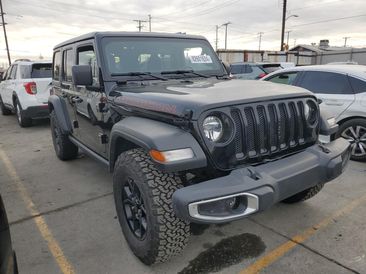 2022 JEEP WRANGLER UNLIMITED SPORT VIN:1C4HJXDG4NW179888