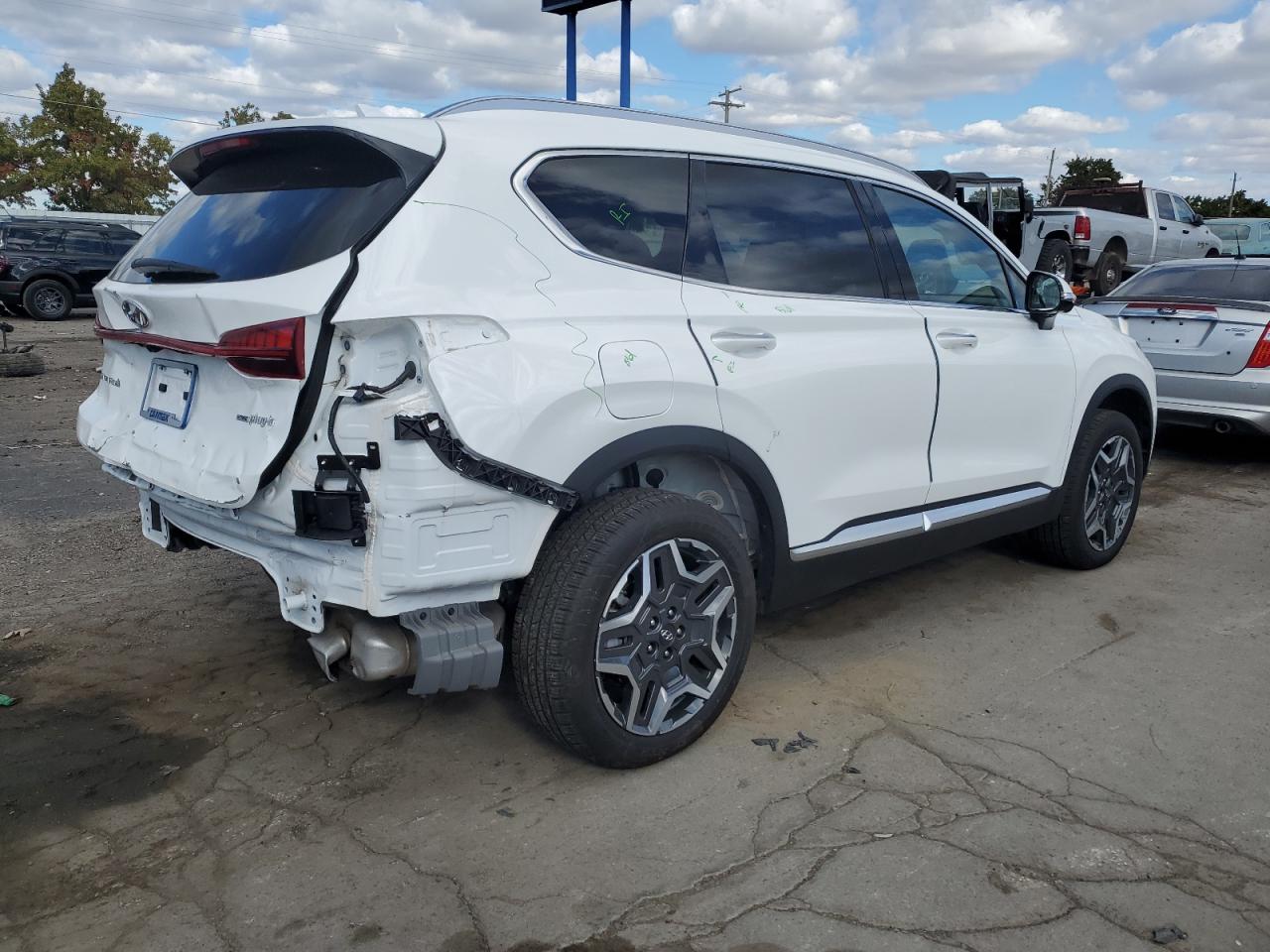 2022 HYUNDAI SANTA FE LIMITED VIN:KM8S7DA26NU043409