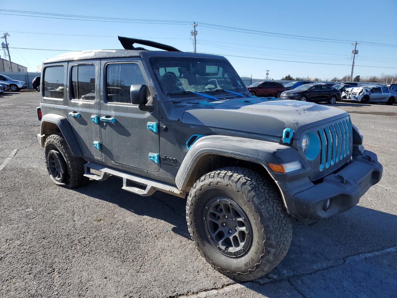 2023 JEEP WRANGLER SPORT VIN:1C4HJXDG3PW615858