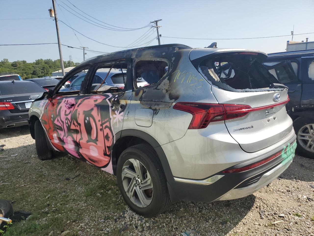 2022 HYUNDAI SANTA FE SEL VIN:5NMS6DAJ6NH423890