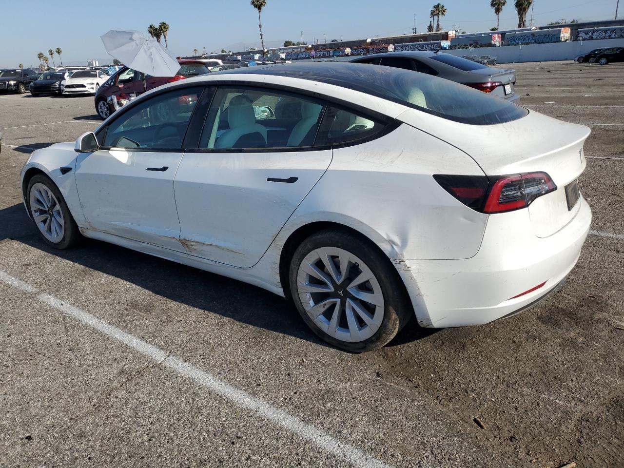 2022 TESLA MODEL 3  VIN:5YJ3E1EB8NF276384