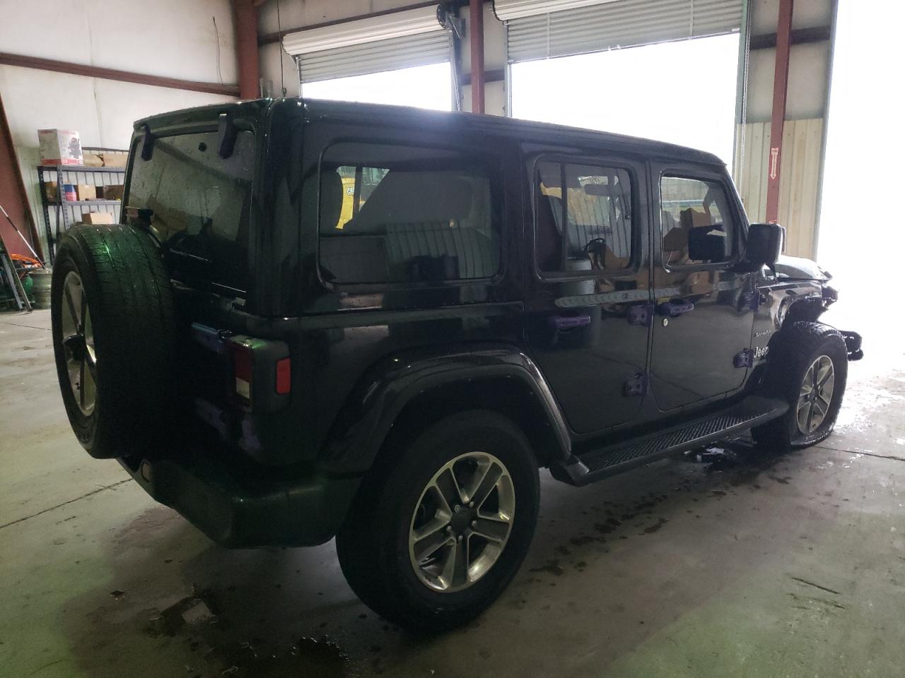 2022 JEEP WRANGLER UNLIMITED SAHARA VIN:1C4HJXEG4NW237951