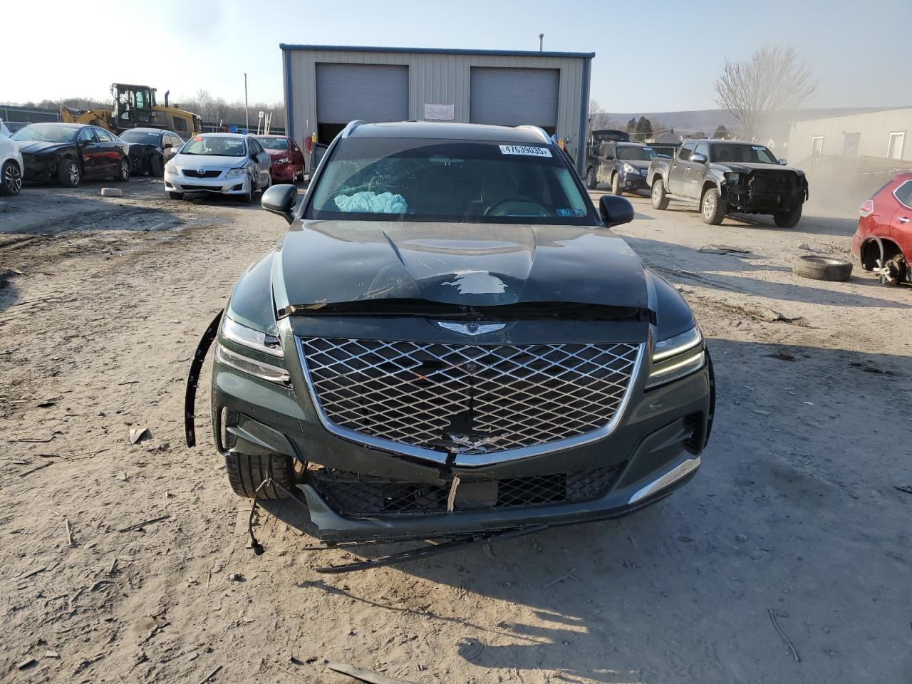 2022 GENESIS GV80 BASE VIN:KMUHBDSB1NU096639