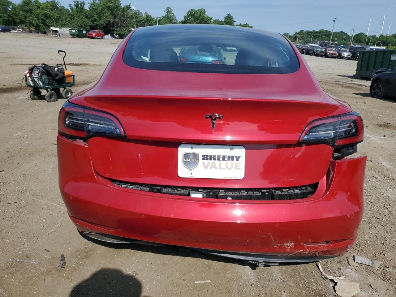 2022 TESLA MODEL 3  VIN:5YJ3E1EA8NF189527