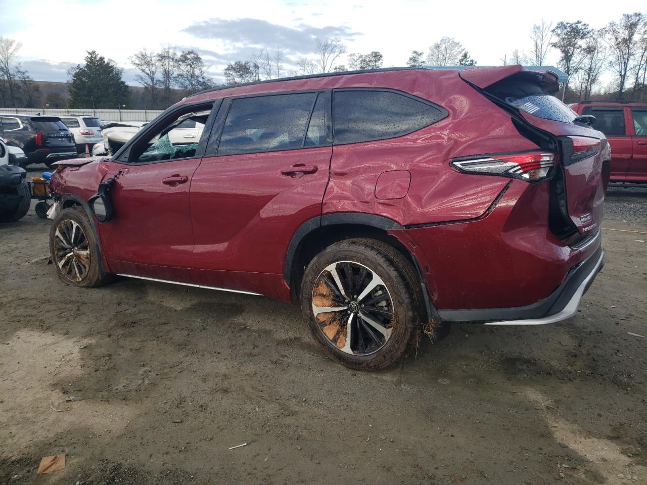 2022 TOYOTA HIGHLANDER XSE VIN:5TDLZRAH4NS101008