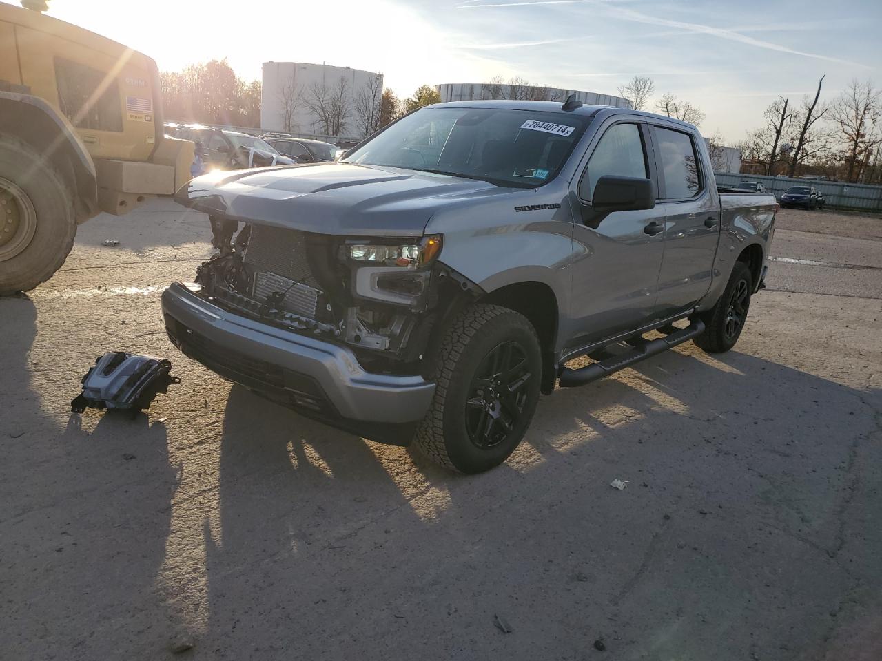 2024 CHEVROLET SILVERADO K1500 CUSTOM VIN:1GCPDBEKXRZ285792