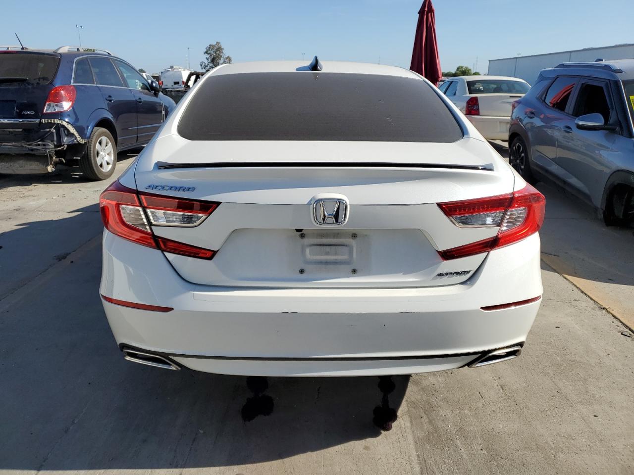 2022 HONDA ACCORD SPORT VIN:1HGCV1F34NA083537