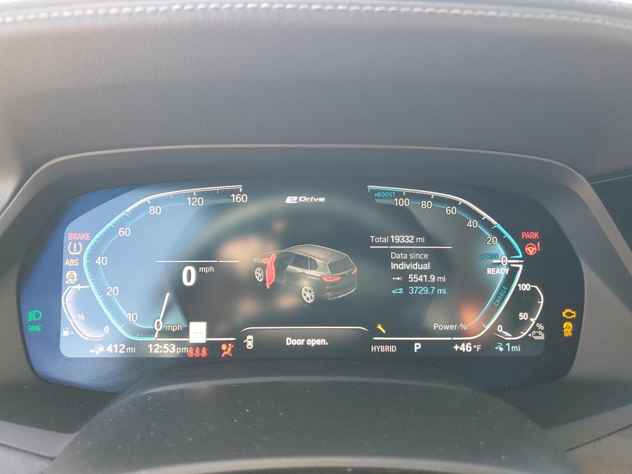 2023 BMW X5 XDRIVE45E VIN:5UXTA6C07P9S00497