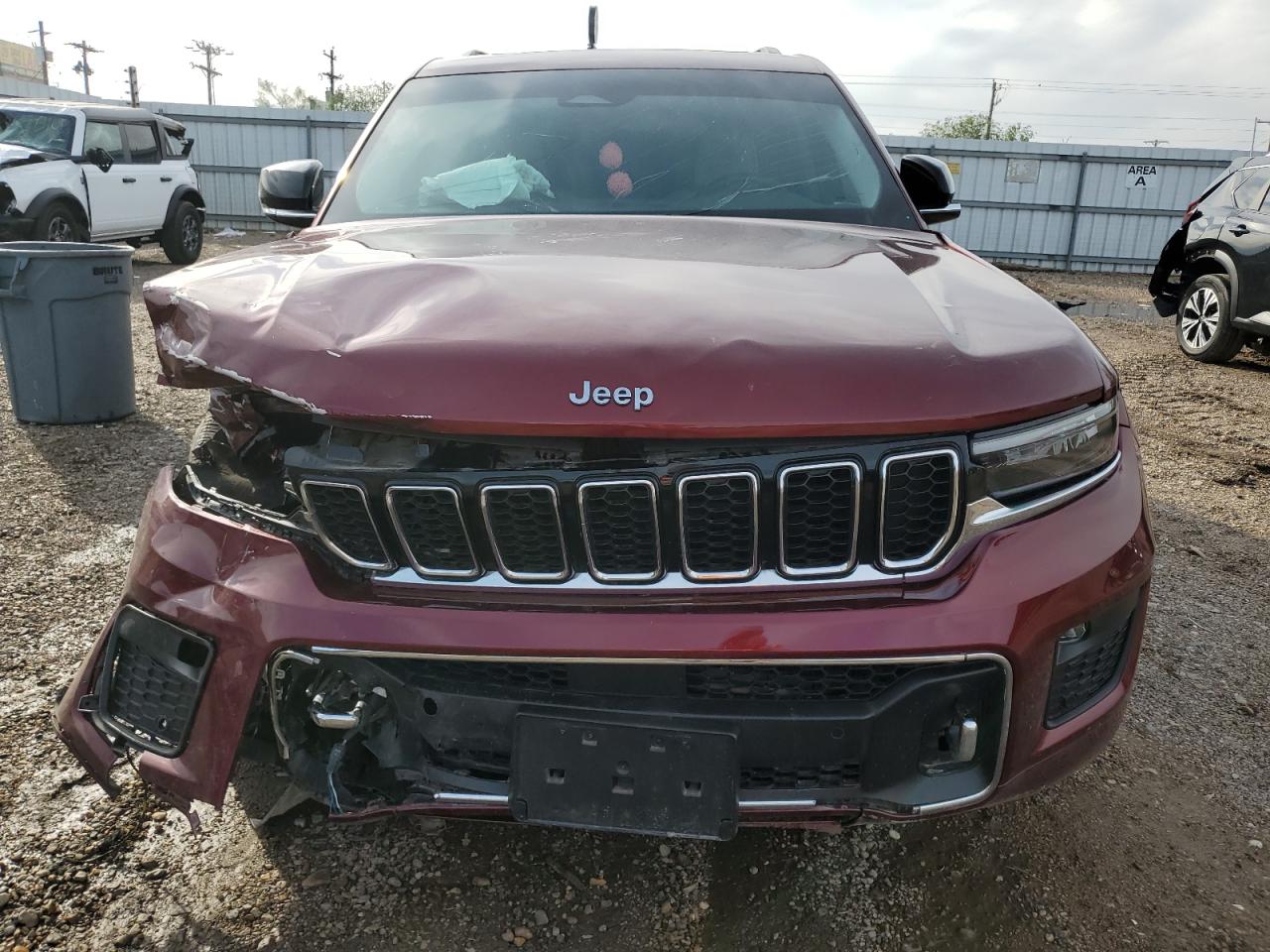 2022 JEEP GRAND CHEROKEE OVERLAND VIN:1C4RJHDG9N8530986