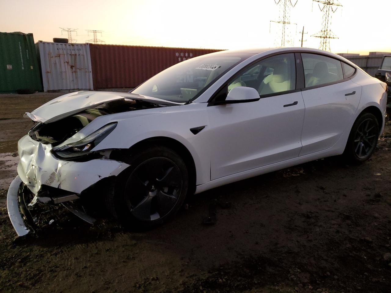 2022 TESLA MODEL 3  VIN:5YJ3E1EB7NF248687