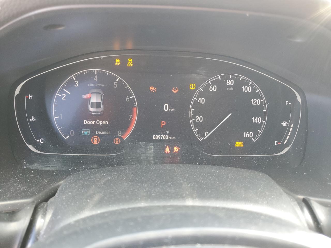 2022 HONDA ACCORD SPORT VIN:1HGCV1F39NA036164