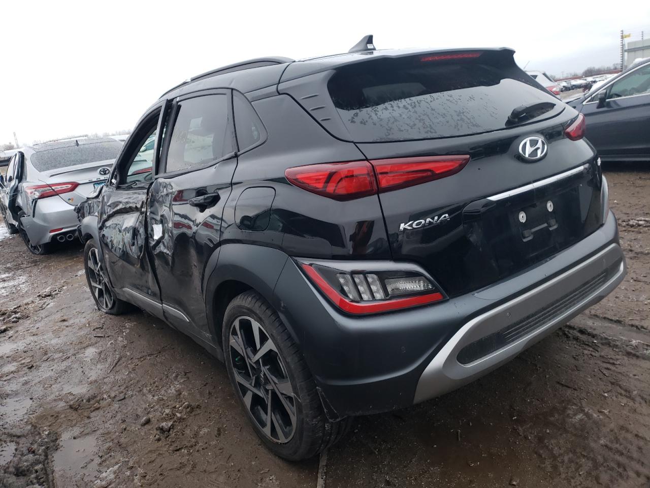2022 HYUNDAI KONA LIMITED VIN:KM8SRDHF0EU047264