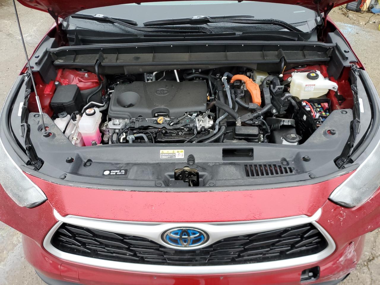 2024 TOYOTA HIGHLANDER HYBRID XLE VIN:5TDKBRCH8RS141353