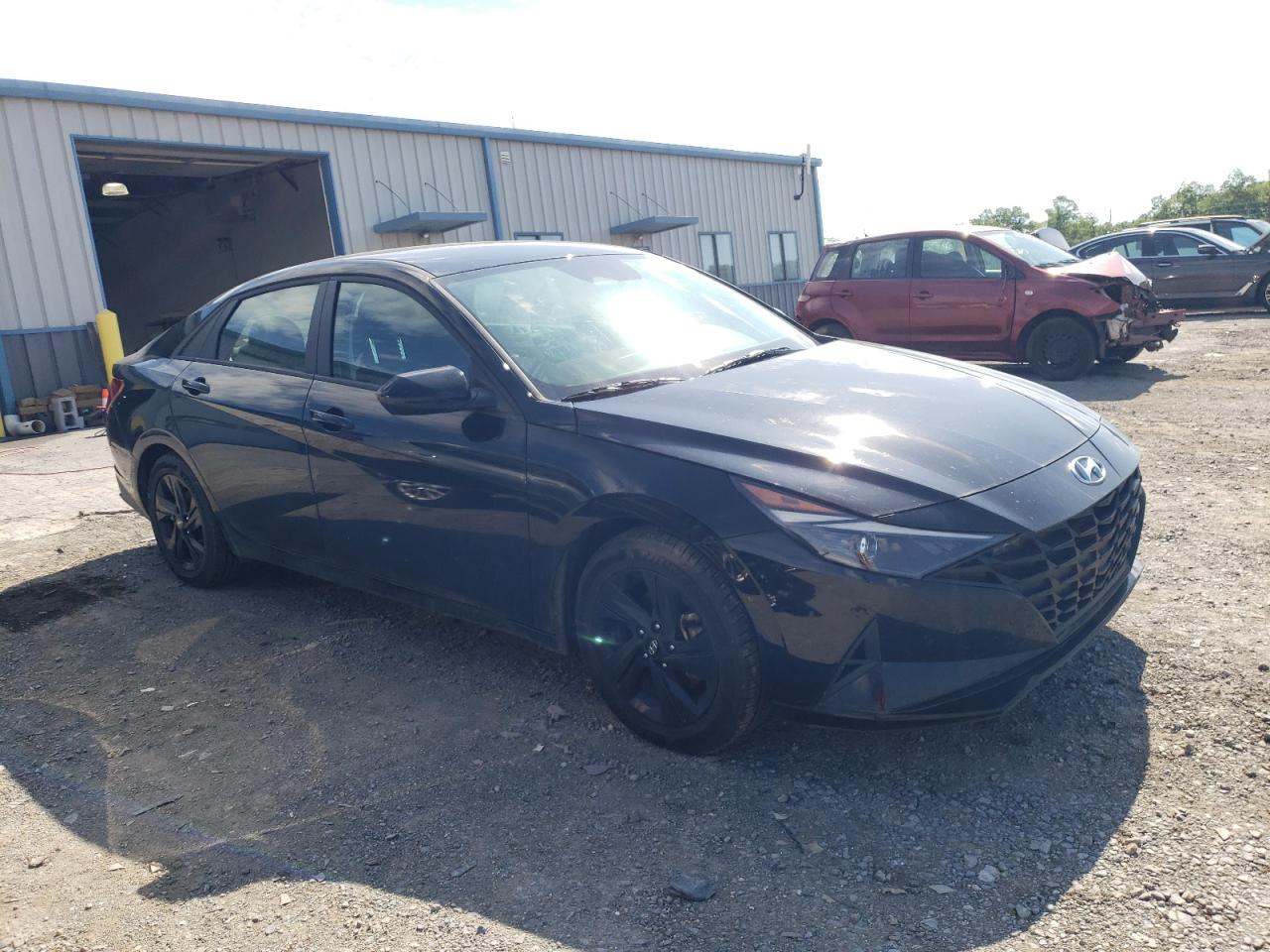 2023 HYUNDAI ELANTRA BLUE VIN:KMHLM4AJ0PU044935