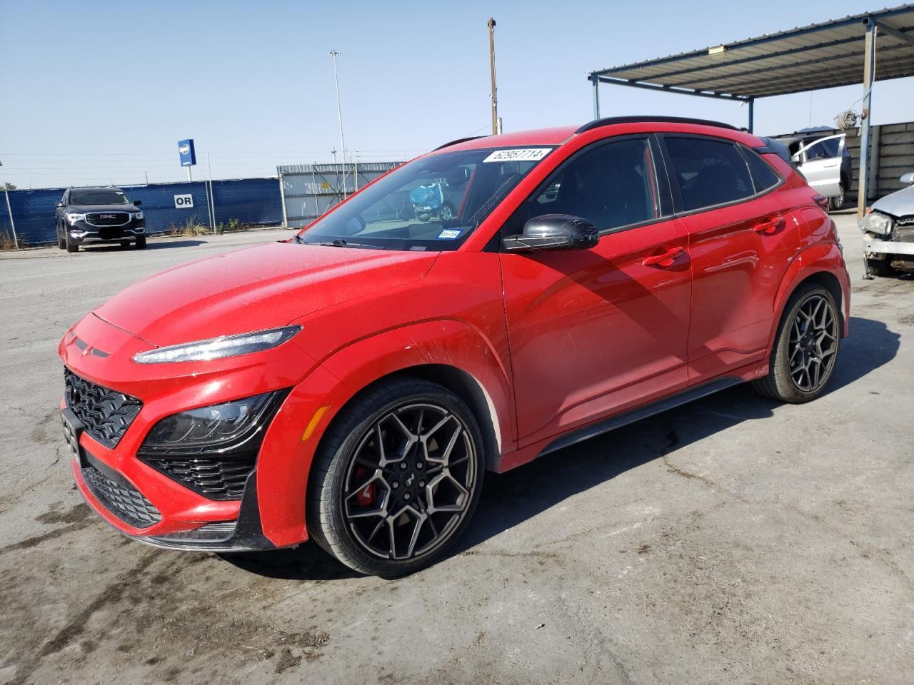 2022 HYUNDAI KONA N BASE VIN:KM8KH3AC6NU004142